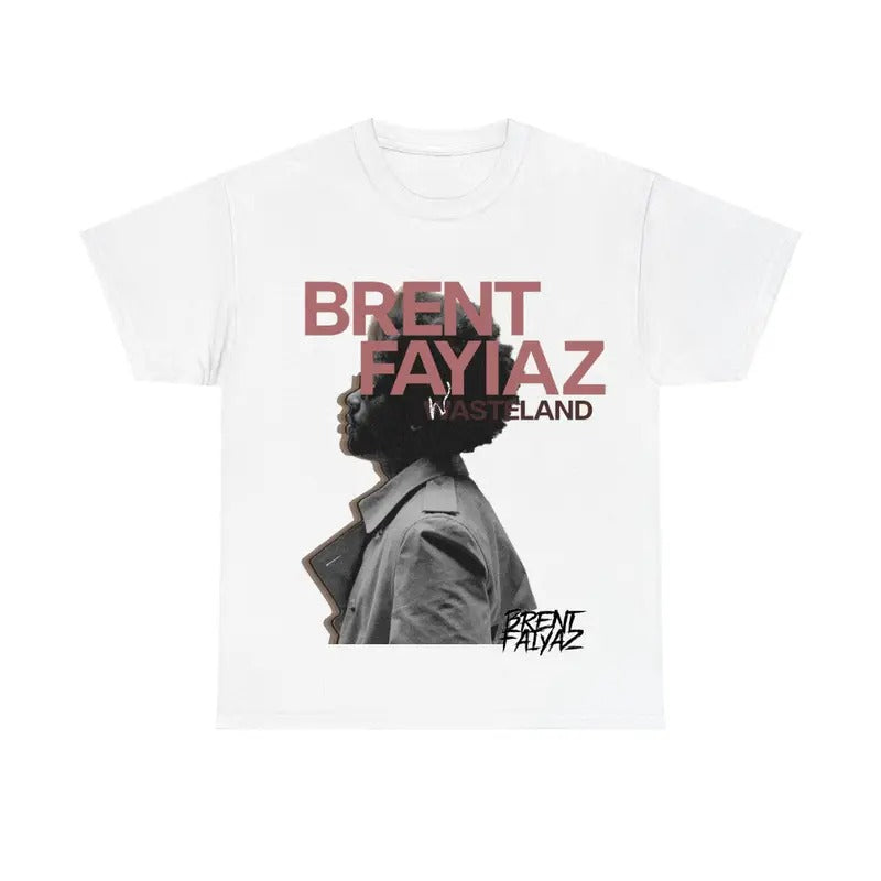 Faiyazz Music Shirt, Brentt Wasteland Fans Tee Classic Cotton Fabric Menswear Hoodie, Sweatshirt | WearSparks.com