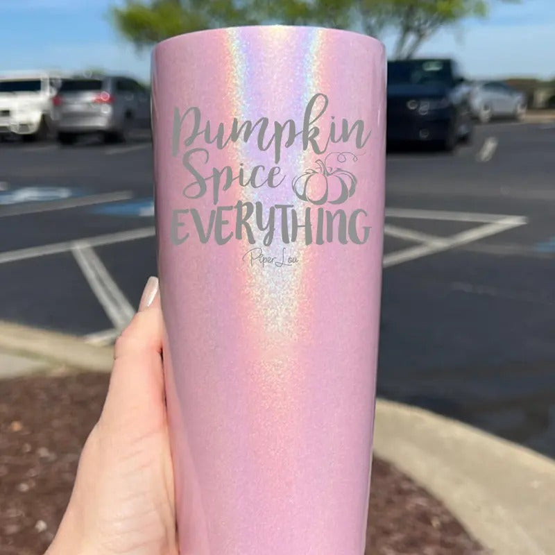 Fall | Pumpkin Spice Everything Laser Etched Tumbler T-Shirts, Hoodie, Sweatshirt | WearSparks.com