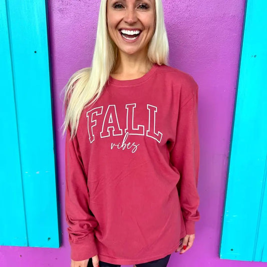 Fall Vibes Long Sleeve Tee