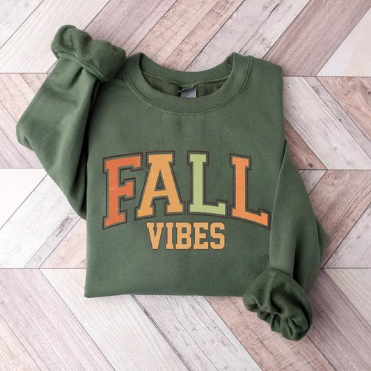 Fall Vibes Sweatshirt, Autumn Fall Halloween Sweatshirt, Fall Sweatshirt, Fall Leopard Sweatshirt, Fall Time Sweatshirt, Cute Thanksgiving Sweatshirt, Fall Halloween Thanksgiving Gift Shirt