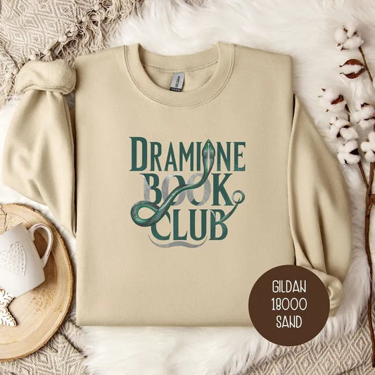 Fanfiction Book Themed Gift for the Book Lover, Bookish Trendy Sweatshirt Merch, Great Gift for Readers, Dramione Fanfict Hoodie, Booktok Unisex Soft Comfort Crewneck Pullover Long Sleeves Graphic Fabric Sweater