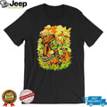 Fantasy Hero and Horse Link Art Style Graphic T Shirt