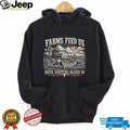 Farms feed us data centers bleed us vintage shirt