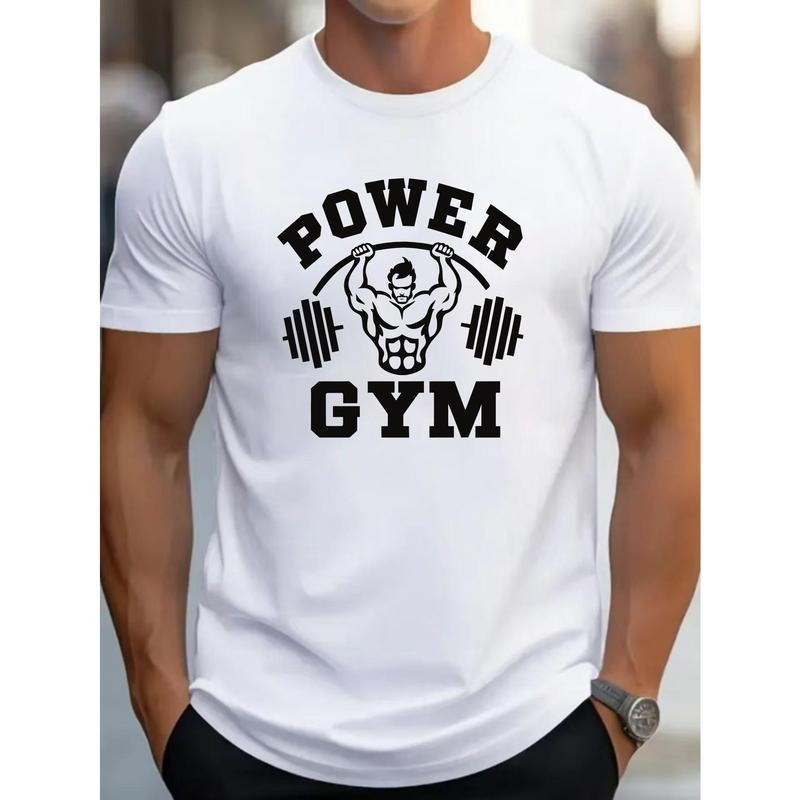 Fashion printed cotton short-sleeved T-shirt American fashion trend brand printed bottom shirt men's summer crew-neck casual top Made in USAstyle{n002}2