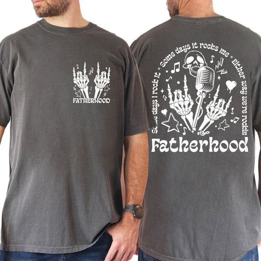 Fatherhood Shirt, Some Days I Rock It Shirt, Papa Lighting Bold Shirt, Papa Tour Shirt, Father's Day Funny Shirt Hoodie, T-shirt and sweater