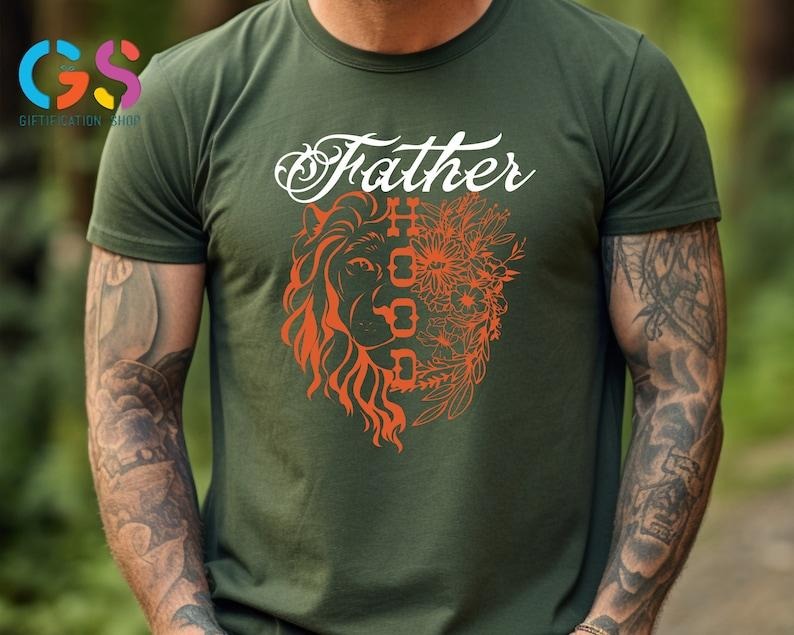 Fatherhood TShirt, Lion Dad Shirt, Father Days gifts From Kids, Father Shirt, Fathers Day Gifts For Grandpa, Cool Dad TShirt, Gift For Dad Hoodie, T-shirt and sweater