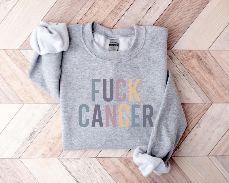 Fck Cancer Sweatshirt | Breast Cancer | Cancer Survivor Shirt | Cancer Support | Pink Ribbon Sweatshirt | Cancer Survivor  T-shirt, sweater and Hoodie