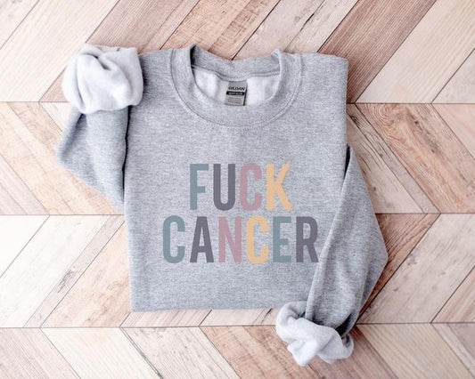 Fck Cancer Sweatshirt | Breast Cancer | Cancer Survivor Shirt | Cancer Support | Pink Ribbon Sweatshirt | Cancer Survivor  T-shirt, sweater and Hoodie