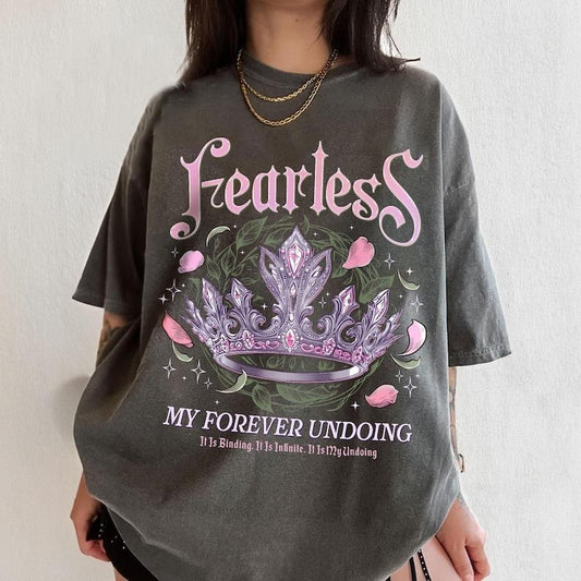 Fearless Bookish T-Shirt, Powerless Series Shirt, Powerless Lauren Roberts Inspired, Kai And Paedyn Shirt, Bookish Gifts Shortsleeve Cotton