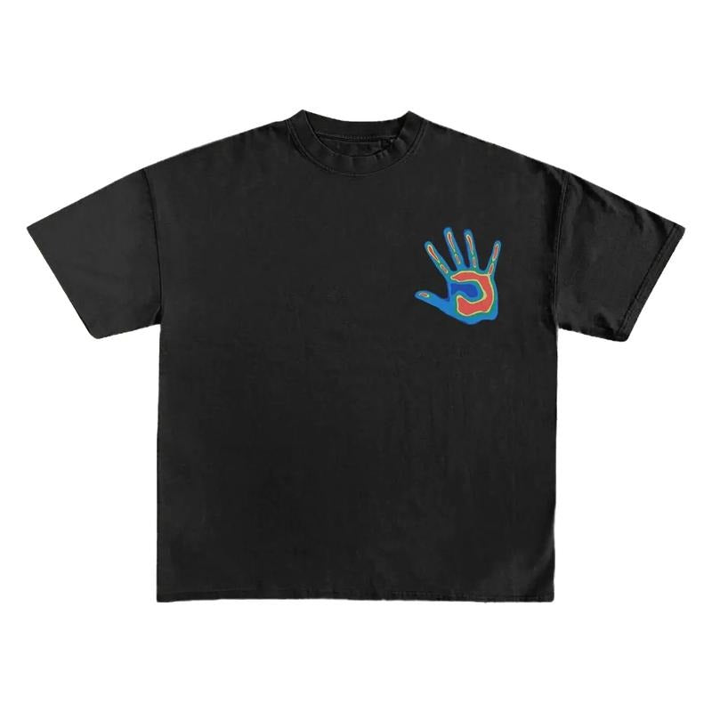 Feel The Pain Print Short Graphic Unisex Sleeve T-Shirt Casual Shortsleeve Menswear Top Stylish Underwear Man Tshirt Streetwear Tropical