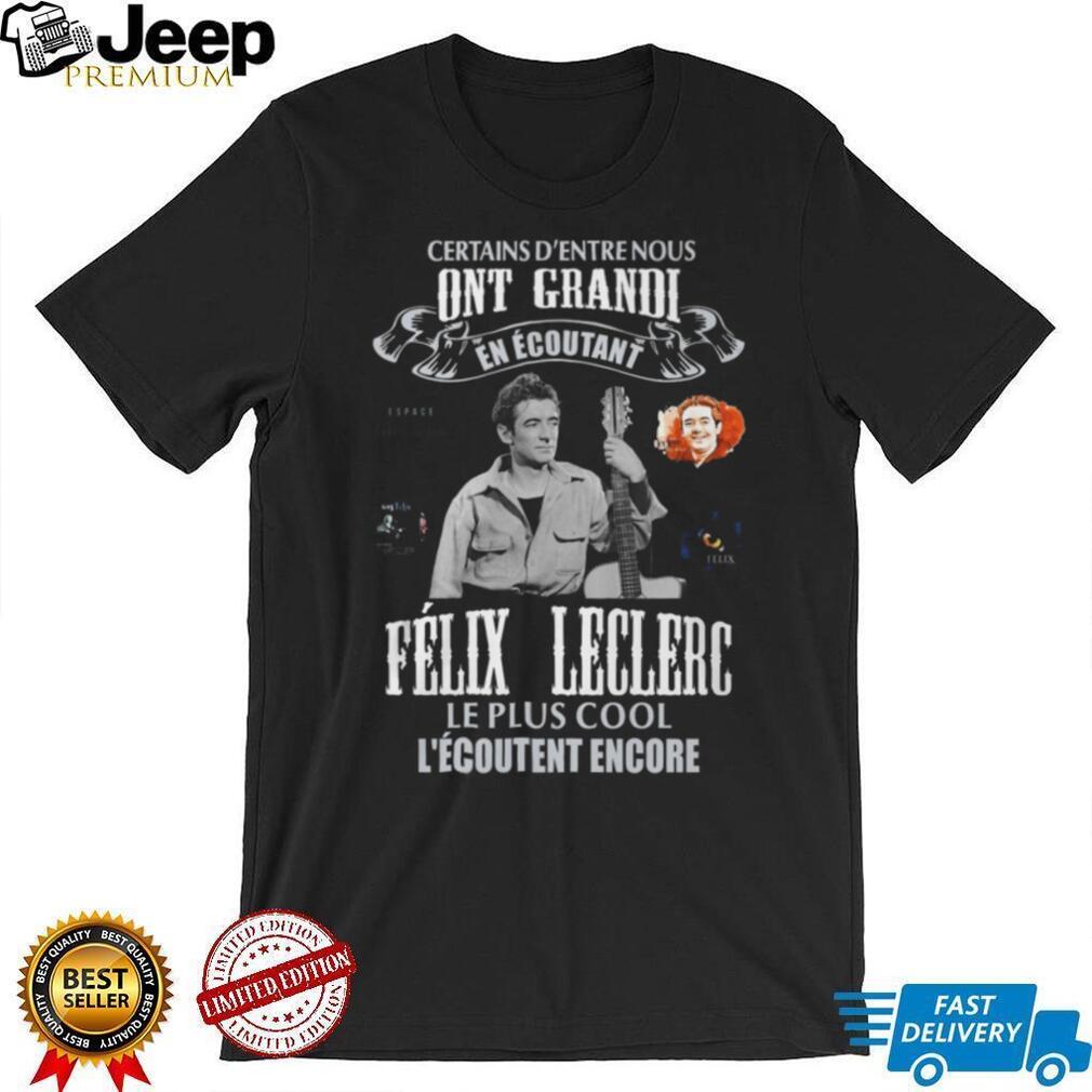 Félix Leclerc French Canadian Folk Music Legend Tribute T Shirt