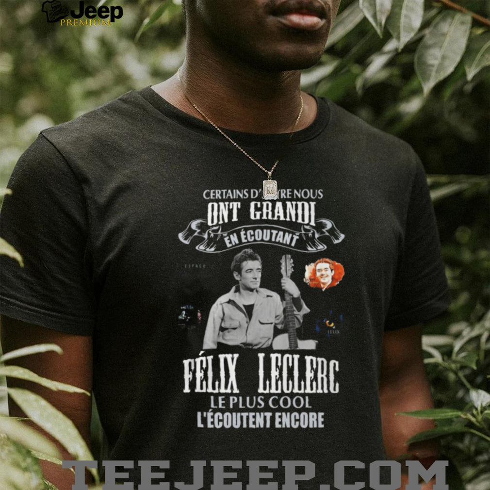 Félix Leclerc French Canadian Folk Music Legend Tribute T Shirt