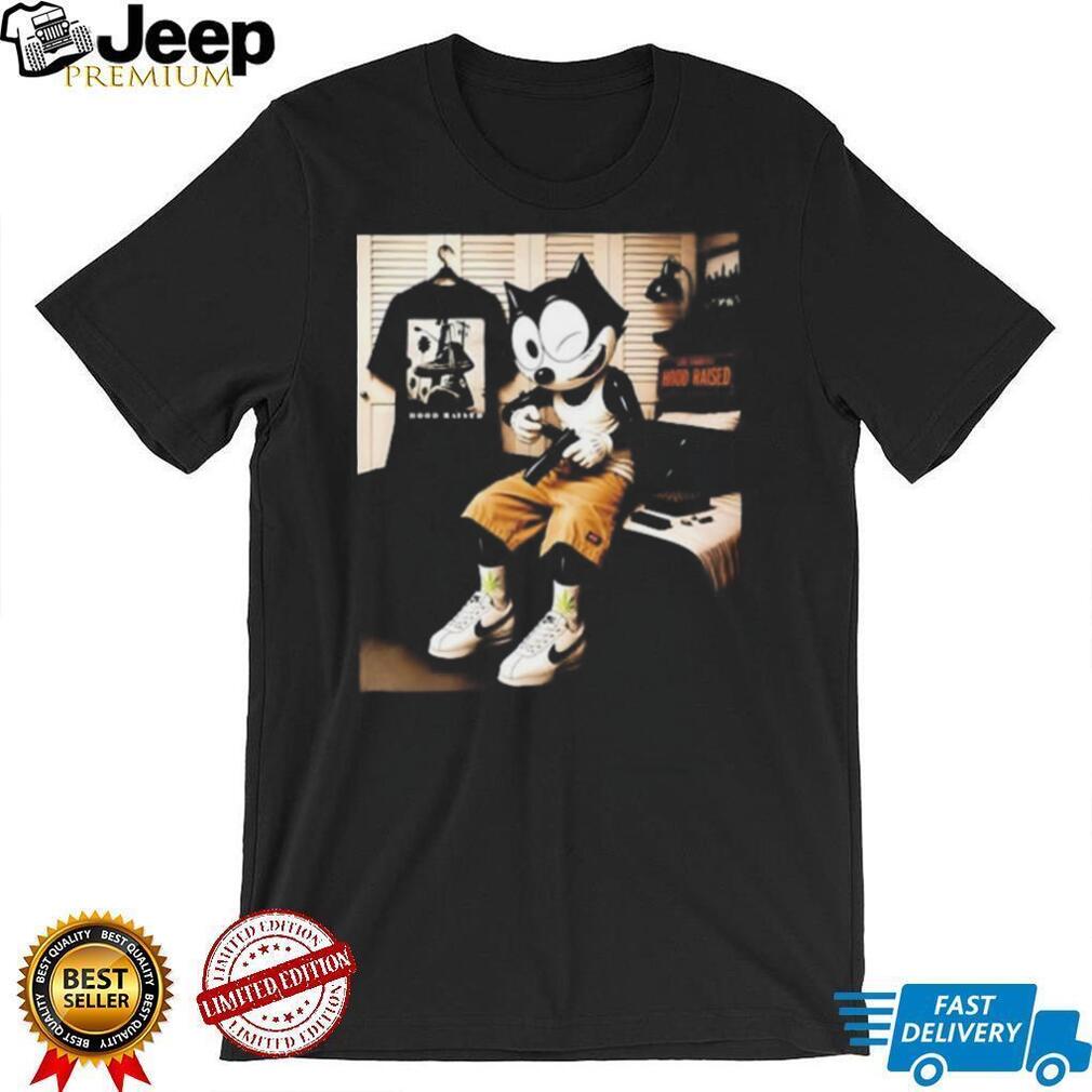 Felix the Cat Hood Raised Los Angeles shirt