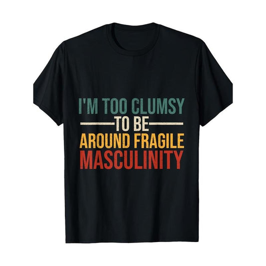 Feminist Graphic Tee for Women - 100% Cotton, Short Sleeve, Crew Neck, Casual Fit with Geometric Design Made in USA