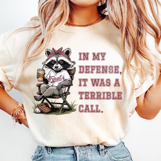 Feral Baseball Mom Tshirt, Funny Racoon Game Day Shirt, Feral Baseball Mama T-Shirt, Softball Mom Tee, Team Mom Sport Gift Top Womenswear Casual