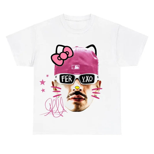 Ferxxooo Pink Kitty Shirt