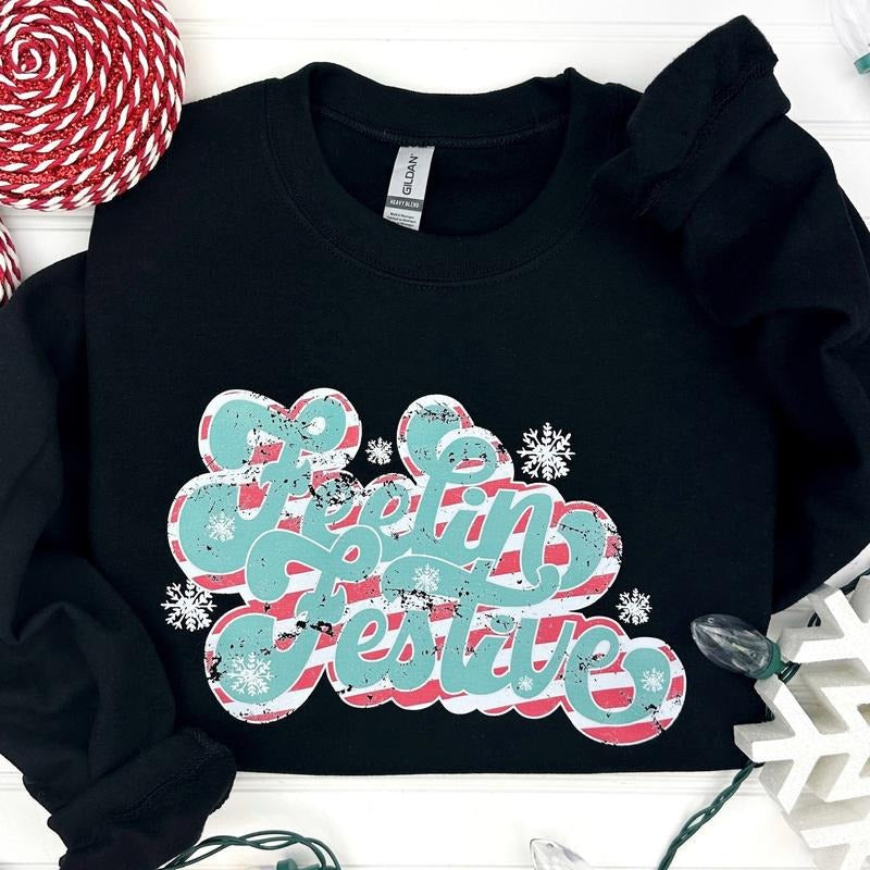 Festive Feeling Sweatshirt T-Shirts, Hoodie | WearSparks.com