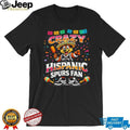 Fiesta San Antonio Crazy Hispanic Spurs Fan Coyote Party T Shirt