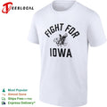 Fight for Iowa University of Iowa Hawkeyes NCAA Team shirt