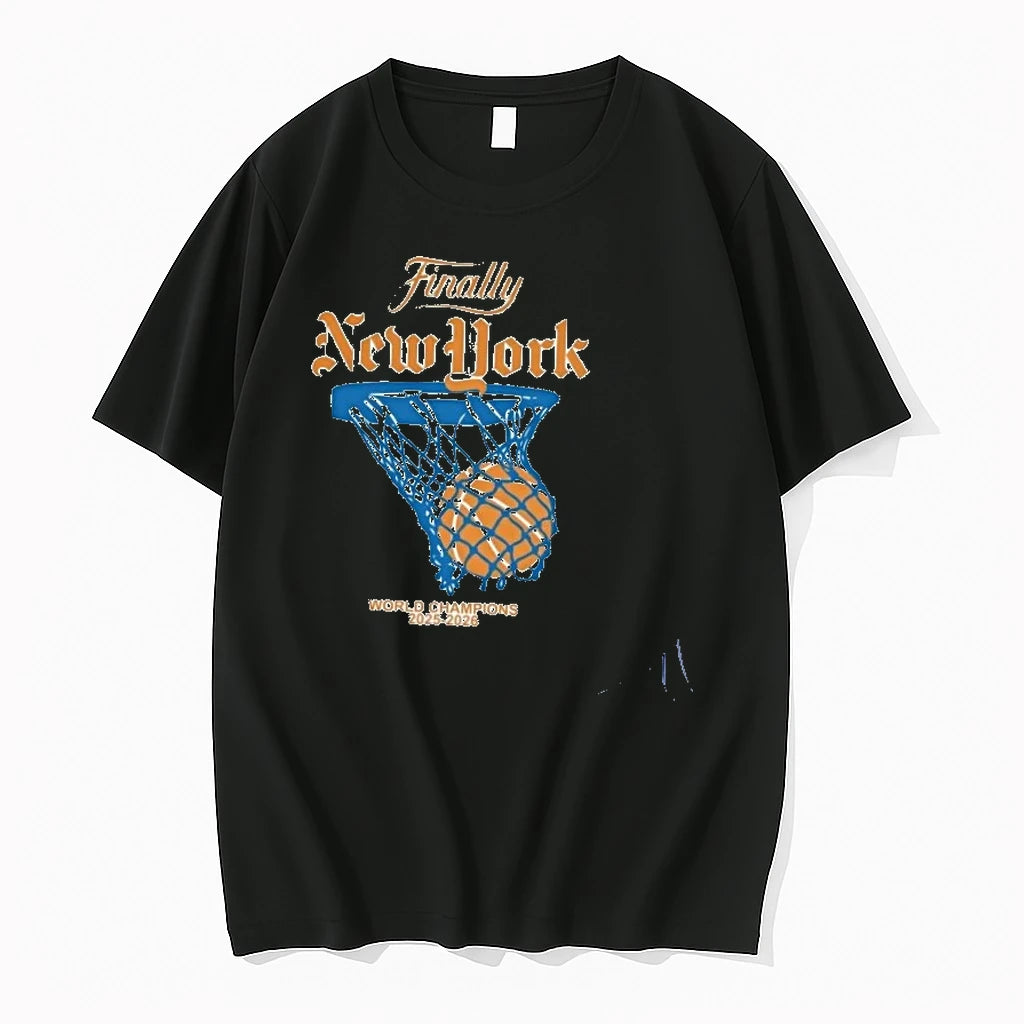 Finally New York World Champions 2025 2026 Tshirts Sweater