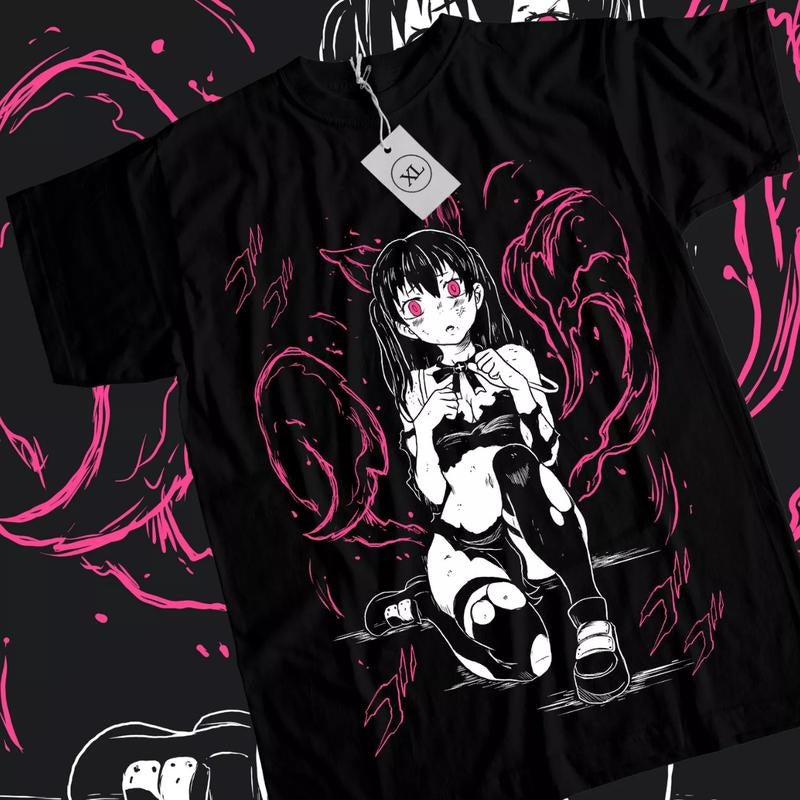Fire Force Anime T-Shirt & Sweatshirt, Cat Girl Tamaki Graphic Tee, Anime Manga Lover Gifts Ball Comfort