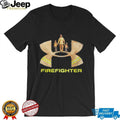 Firefighter Dad and Kids “Follow My Lead” Fire Rescue T Shirt