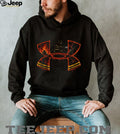 Firefighter Rescue Hero Fire Department Burning Flame Logo Shirt