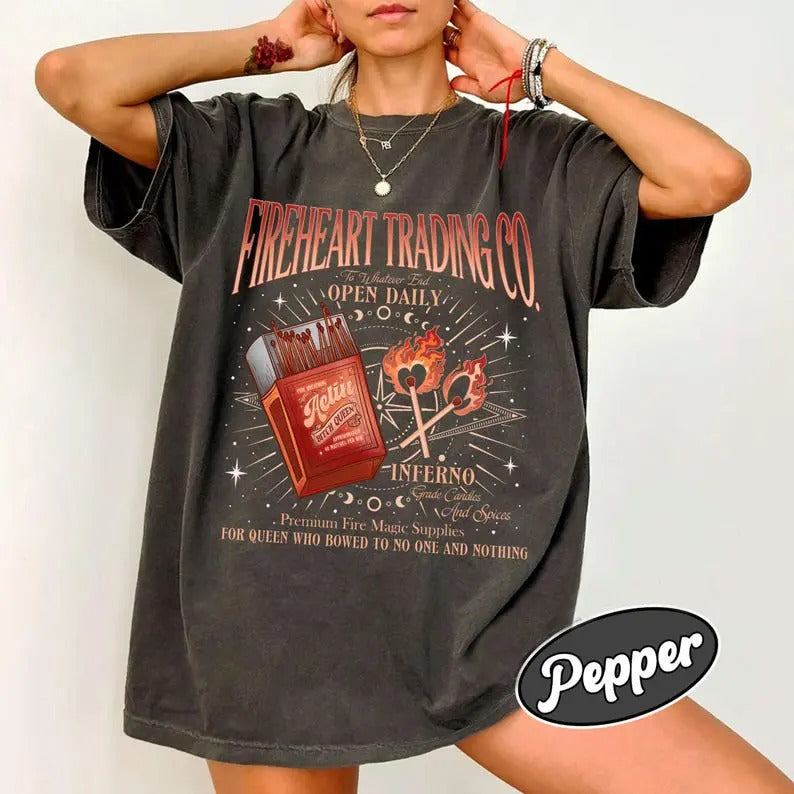 Fireheart Aelin Galathynius T-Shirt For Fan, To Whatever End T-Shirt, TOG SJM Apparel, Gift For Book Lover