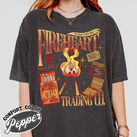 Fireheart Aelin Galathynius Trading Co Shirt for Fan, to Whatever End T-Shirt, TOG SJM Apparel, Gift for Book Lover, You Do Not Yield Shirt