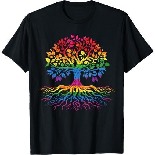 Flag Gay Pride Ally T-Shirt Made in USA