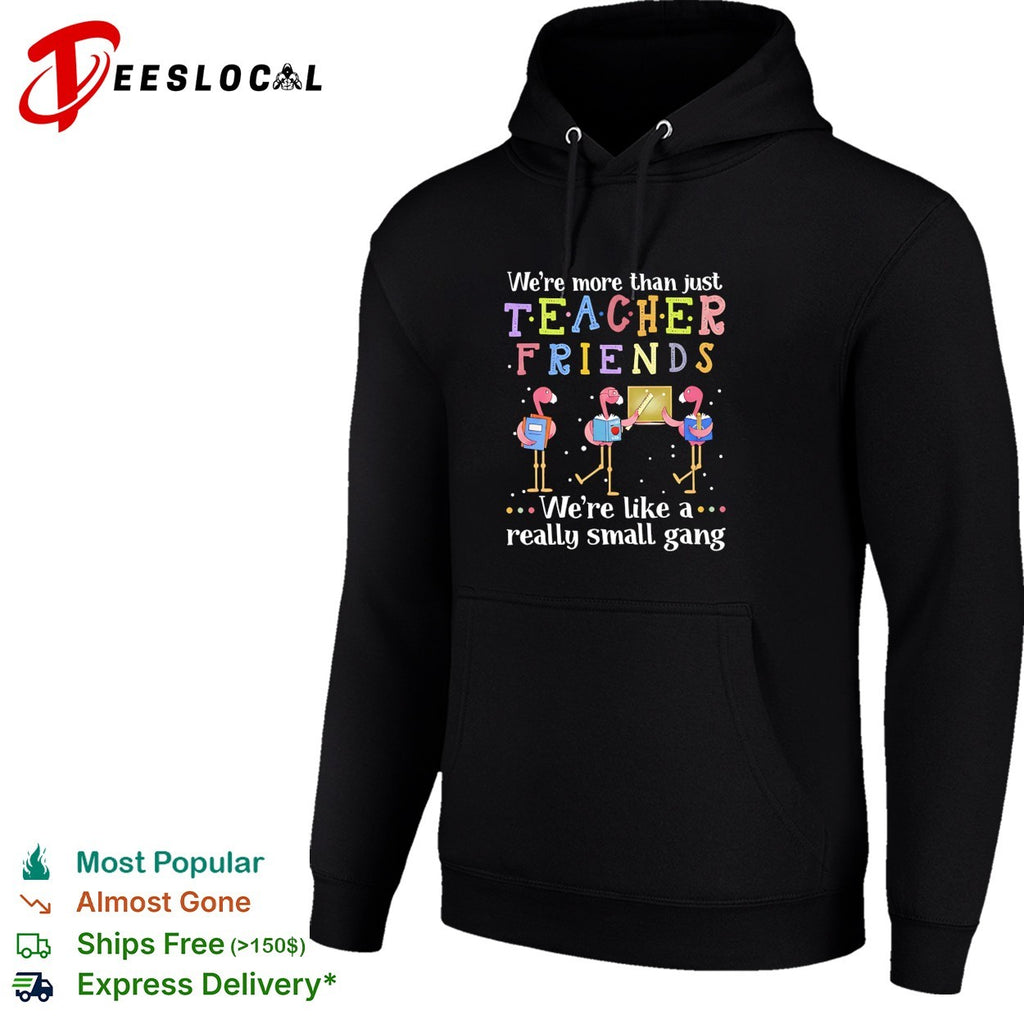 Flamingo we’re more than just teacher friends were like a really small gang shirt