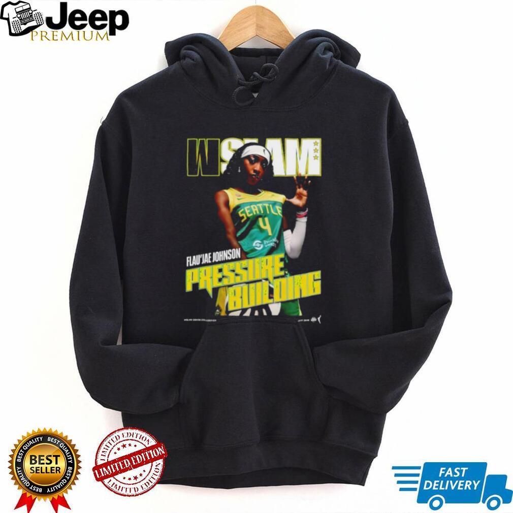 Flau’jae Johnson Seattle Storm Basketball W SLAM Pressure Builoing shirt