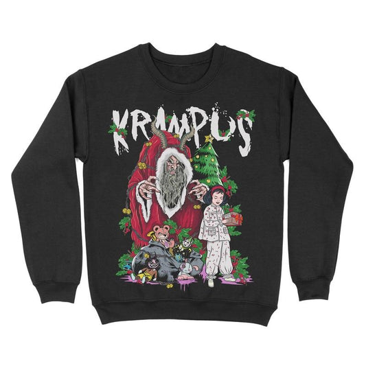 Fleece Crewneck Sweatshirt - Krampus Casual Classic Casual Classic