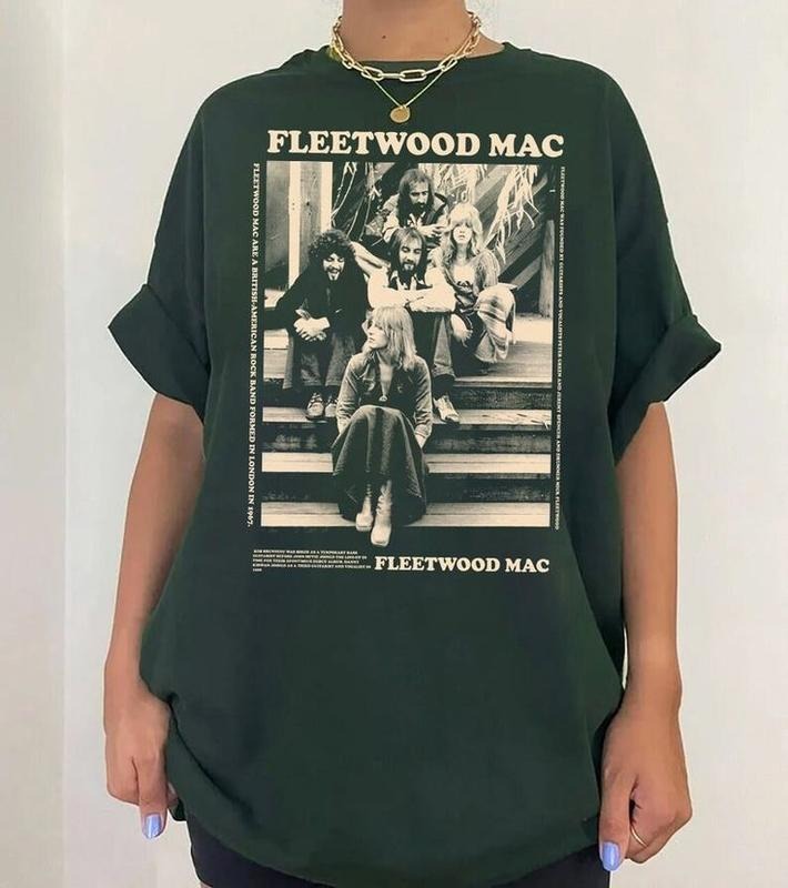 Fleetwood Mac Love Fans Shirt, 90s Rock Band Fan Gift T-Shirt