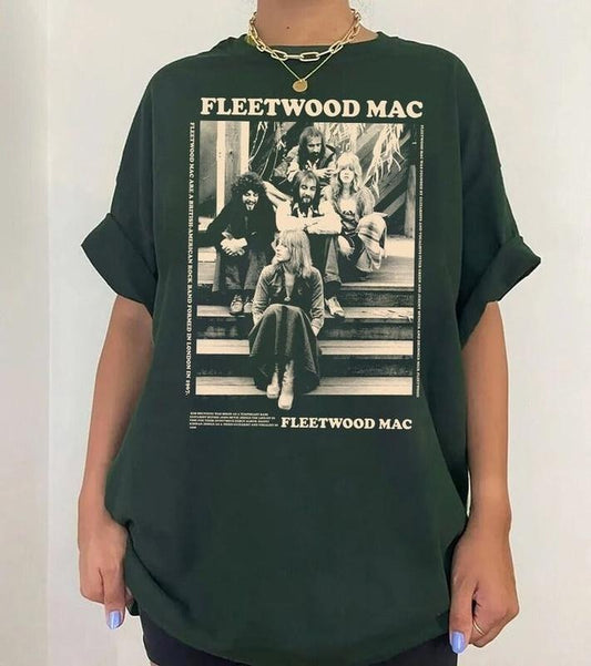 Fleetwood Mac Love Fans Shirt, 90s Rock Band Fan Gift T-Shirt