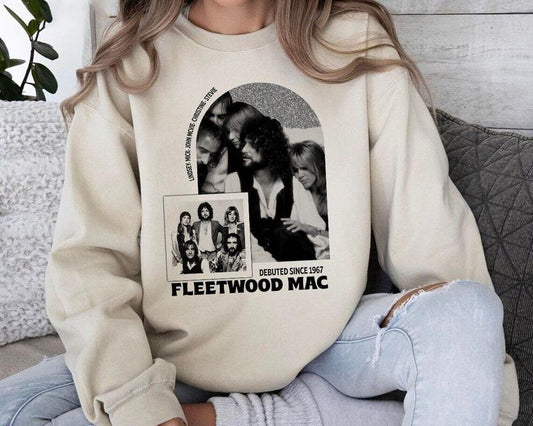 Fleetwood Mac Sweatshirt, Fleetwood Mac Vintage Stevie Nicks Sweatshirt