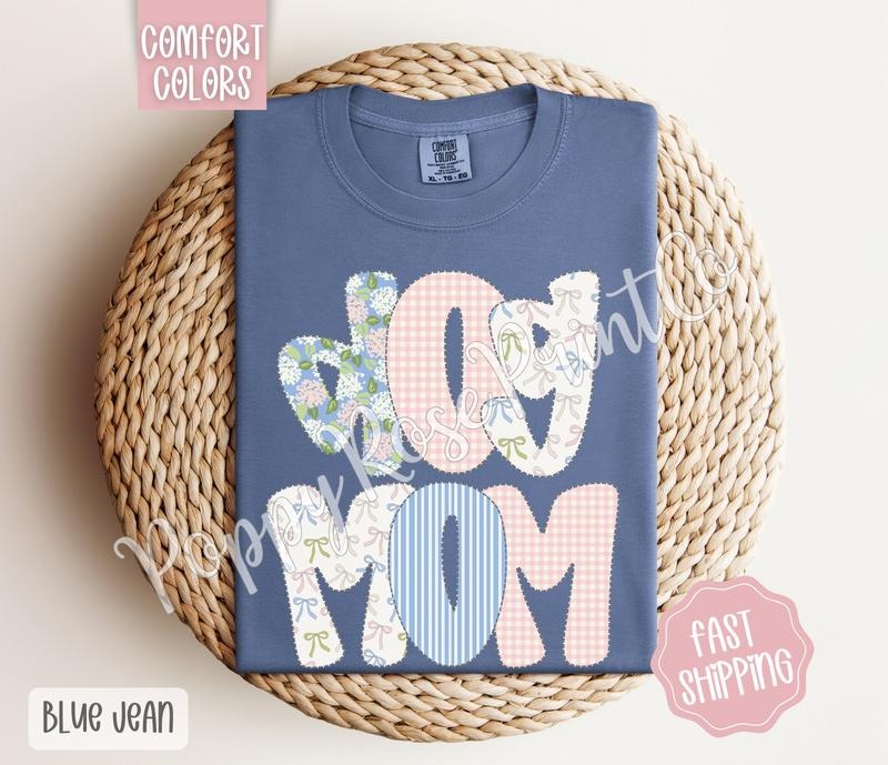 Floral Dog Mom Comfort Colors Tshirt, Cute Pet Mama Tshirt, Coquette Spring Flower Tshirt