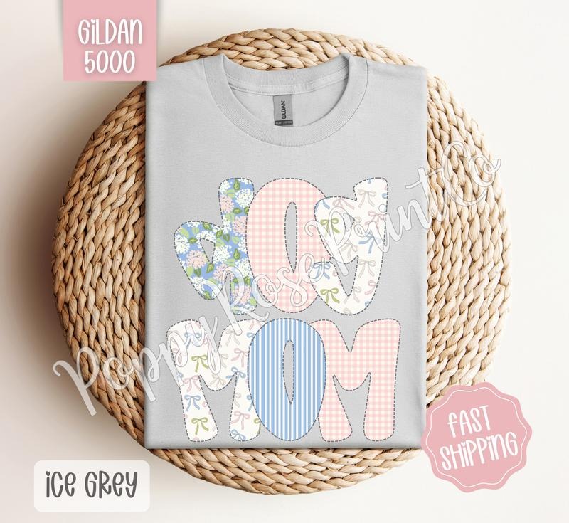 Floral Dog Mom Gildan Shirt, Cute Pet Mama Tshirt, Coquette Spring Flower Tee, Gift for Her