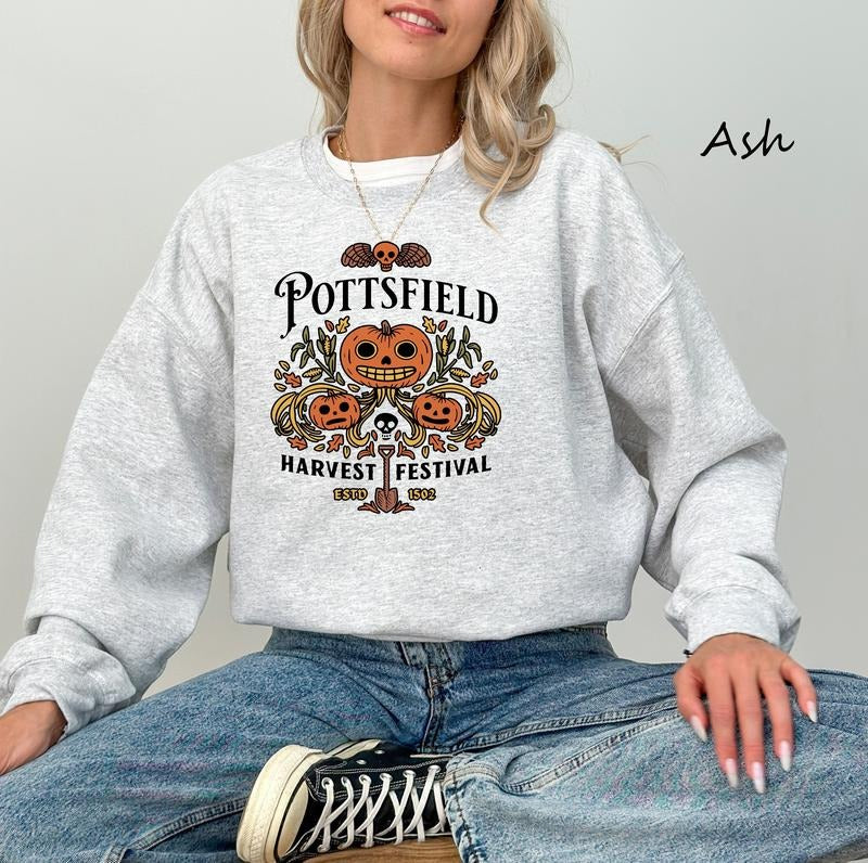 Floral Ghost T-Shirt - Cute Graphic Halloween Shirt for Women - Cotton, Womenswear