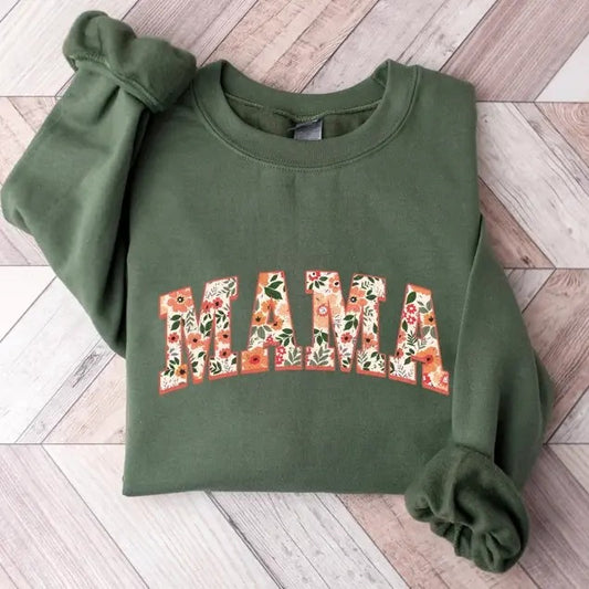 Floral Mama Sweatshirt, Hoodie, T-Shirtstyle{n002}2