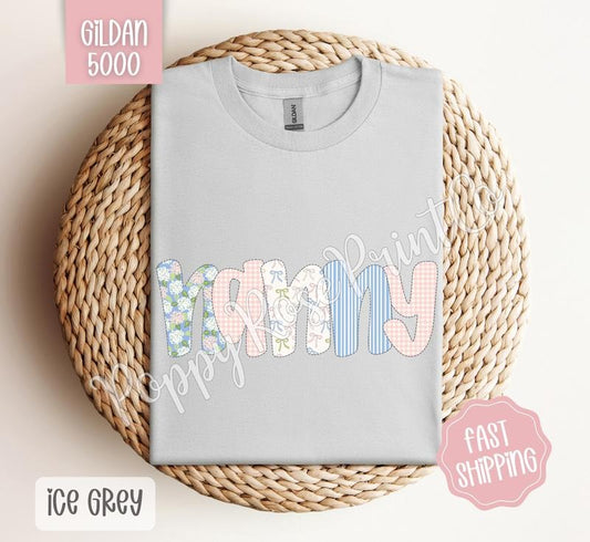 Floral Nanny Gildan Shirt, Cute Spring Grandma Tshirt, Coquette Flower Tee, Gift for Her