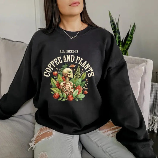 Floral Volleyball Sweatshirt, Botanical Volleyball Shirt, Cottagecore Aesthetic Tee, Game Day Hoodie, Cute Gift For School Coach