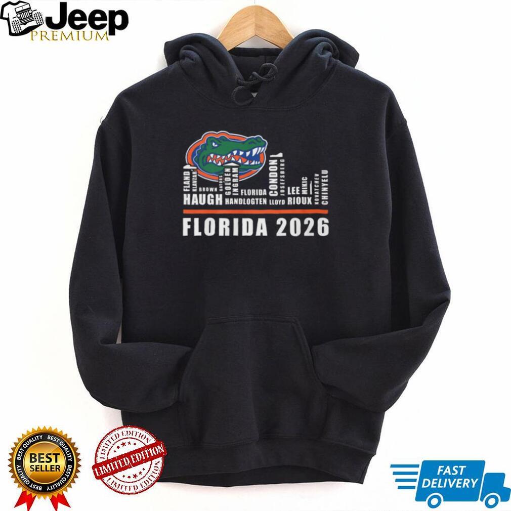 Florida Gators 2026 Basketball Team Players Names T Shirt