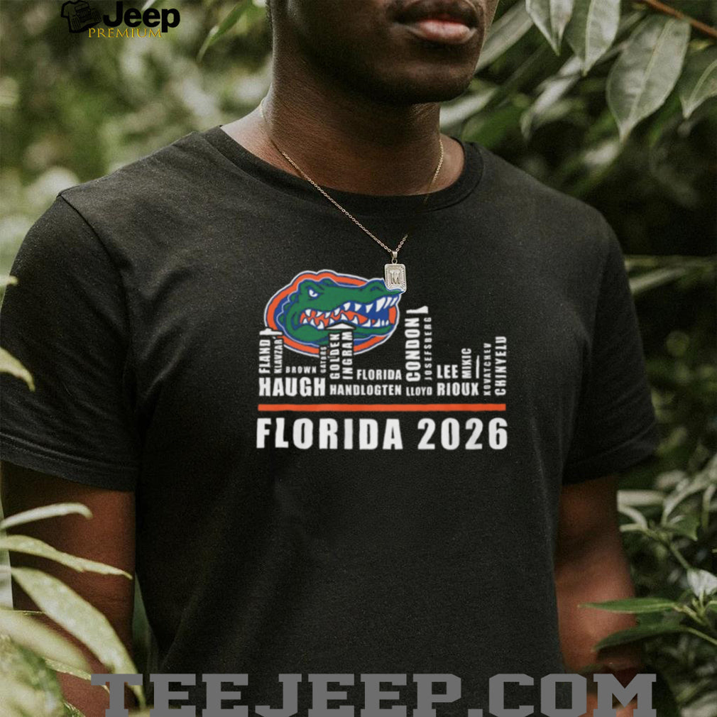 Florida Gators 2026 Basketball Team Players Names T Shirt