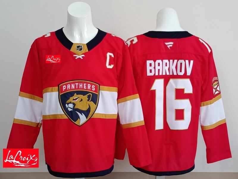 Florida Panthers #16 Aleksander Barkov Panthers Champion Edition Style 2