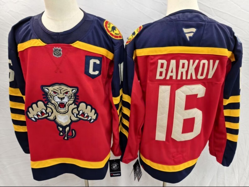 Florida Panthers #16 Aleksander Barkov Panthers Style 1