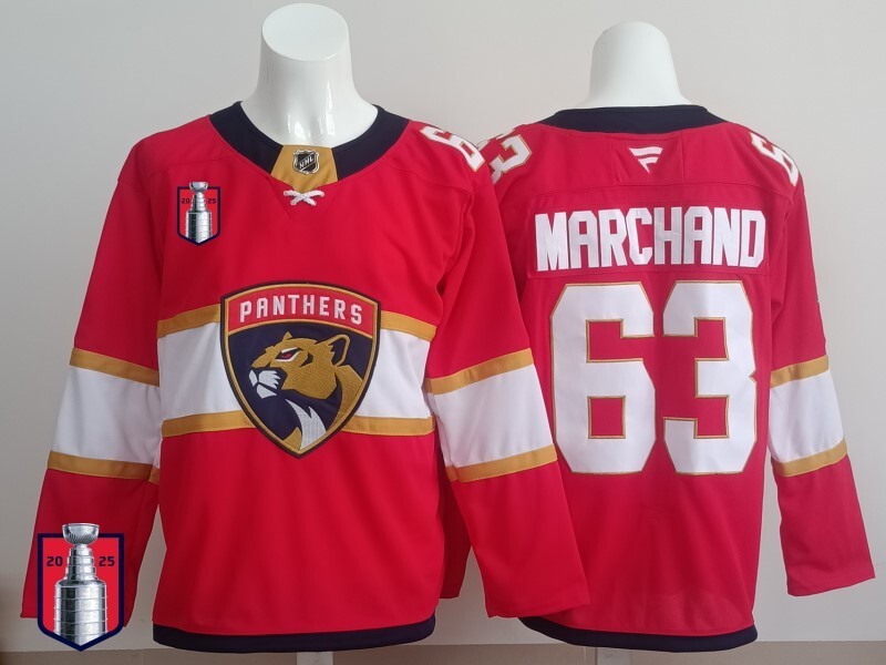 Florida Panthers #63 Brad Marchand Panthers Champion Edition Style 1