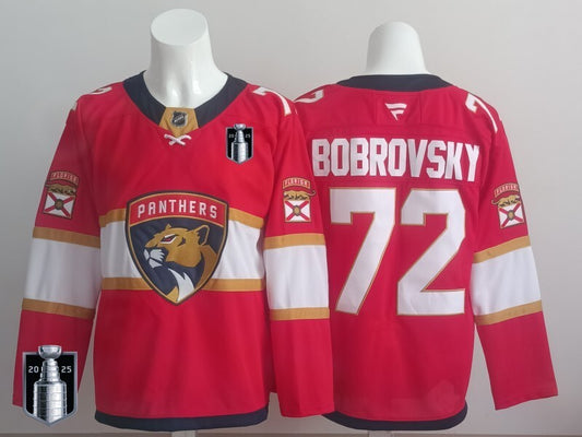 Florida Panthers #72 Sergei Bobrovsky Panthers Champion Edition Style 1
