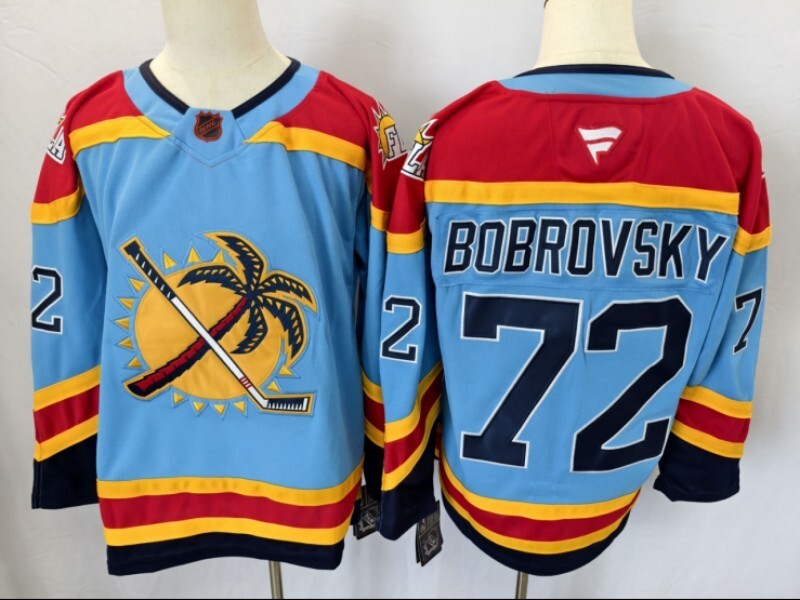 Florida Panthers #72 Sergei Bobrovsky Panthers Style 2
