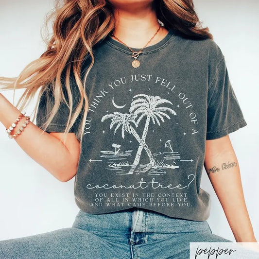 Flower Boho Vintage Inspired Art Deco Nouveau Wildflowers Tshirt Hippie Botanical Graphic Tee Casual Cotton Crewneck Shortsleeve